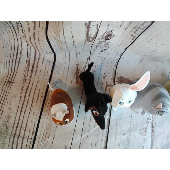 McDonald’s Happy Meal Secret Life of Pets Plush Mini Toy 6 piece lot - Picture 4 of 14
